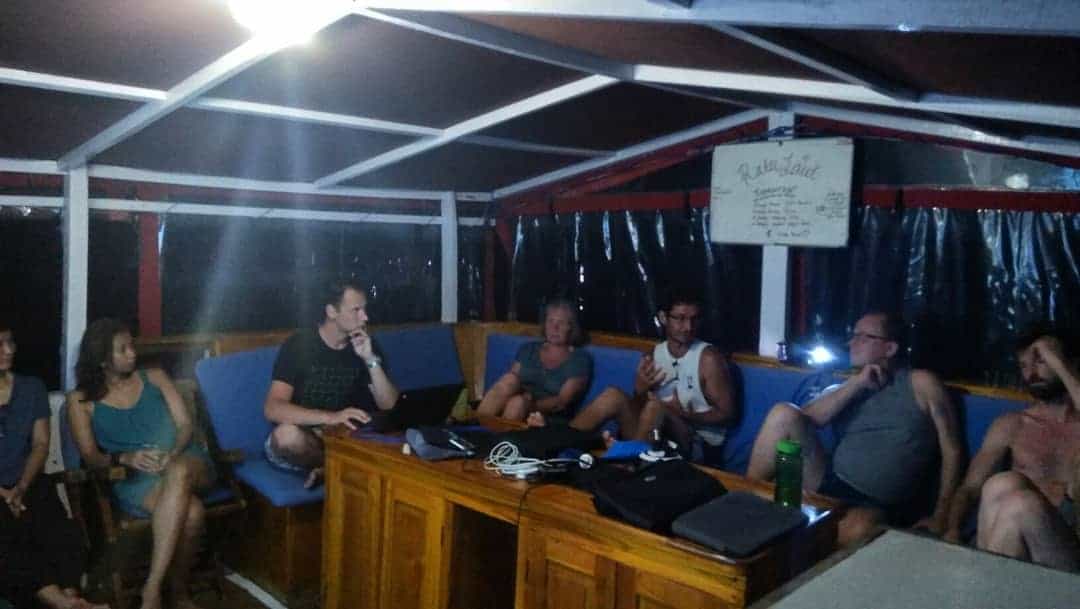 Guests chilling